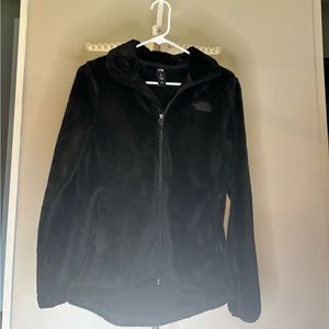 Black North Face Zip-Up Jacket